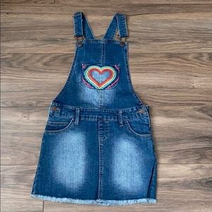 Cat and Jack Overall Dress 🌈💗